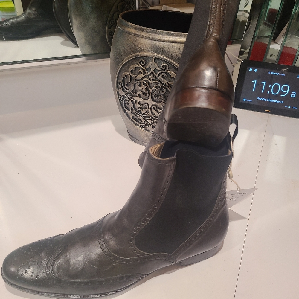 PRADA  MEN  BOOTS Grey size 43 / us 10